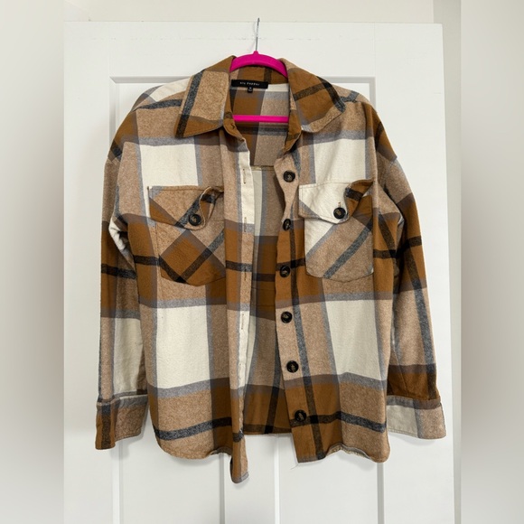 Dry Goods Tops - Boutique wool blend plaid jacket , size medium